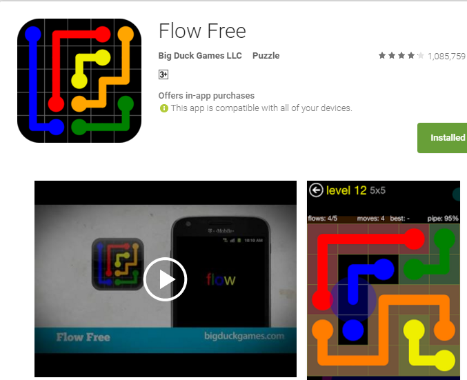 Flow free  Building Mobile Game Solvers